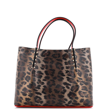 Christian Louboutin Cabarock Tote Printed Leather Small