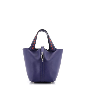 Hermes Picotin Lock Bag Tressage Epsom PM