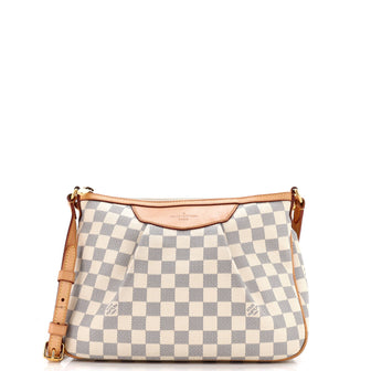 Louis Vuitton Siracusa Handbag Damier PM