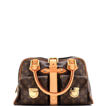 Louis Vuitton Manhattan Handbag Monogram Canvas GM