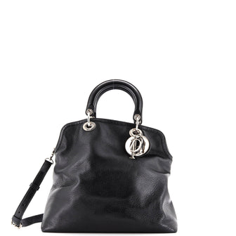 Christian Dior Granville Satchel Leather Medium