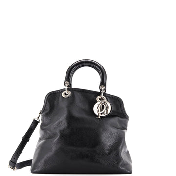 Christian Dior Granville Satchel Leather Medium