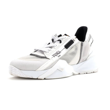 Fendi Women's Flow Low-Top Sneakers Mixed Materials