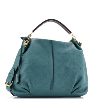 Louis Vuitton Selene Handbag Mahina Leather GM