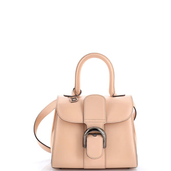 Delvaux Brillant Top Handle Bag Leather Mini