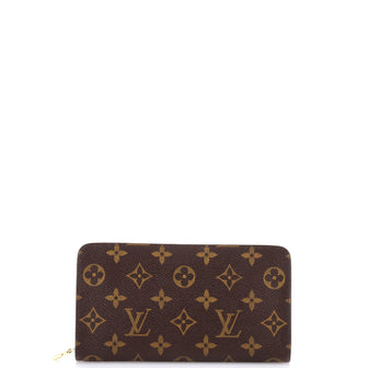 Louis Vuitton Porte-Monnaie Zippy Wallet Monogram Canvas