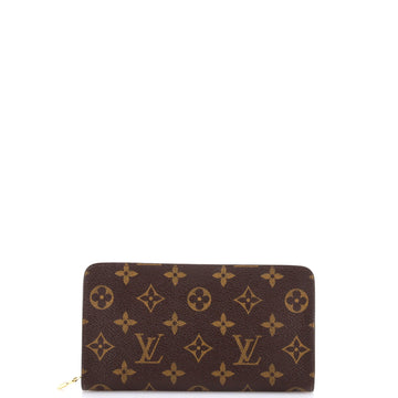 Louis Vuitton Porte-Monnaie Zippy Wallet Monogram Canvas