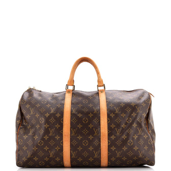 Louis Vuitton Keepall Bag Monogram Canvas 50