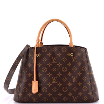 Louis Vuitton Montaigne Handbag Monogram Canvas MM