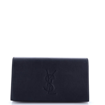 Saint Laurent Belle de Jour Clutch Leather Large
