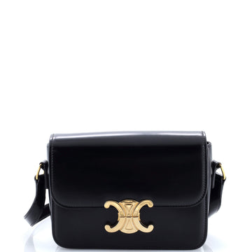 Celine Triomphe Shoulder Bag Smooth Calfskin Teen