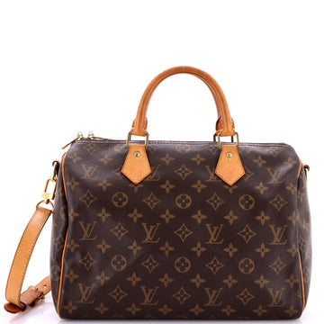 Louis Vuitton Speedy Bandouliere Bag Monogram Canvas 30
