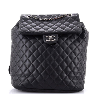 Chanel Urban Spirit Backpack Quilted Lambskin Large