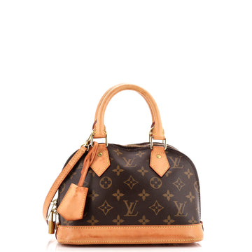 Louis Vuitton Alma Handbag Monogram Canvas BB