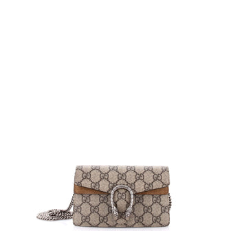 Gucci Dionysus Bag GG Coated Canvas Super Mini