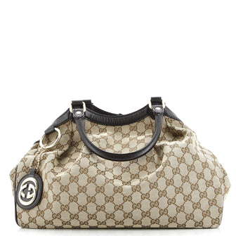 Gucci Sukey Tote GG Canvas Medium