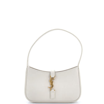 Saint Laurent Le 5 a 7 Hobo Leather Mini