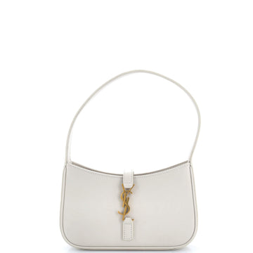 Saint Laurent Le 5 a 7 Hobo Leather Mini