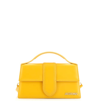 Jacquemus Le Grand Bambino Flap Bag Leather