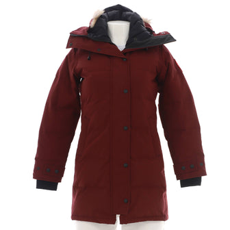 Canada Goose Women's Shelburne Parka Quilted Polyester Blend with Down and Fur