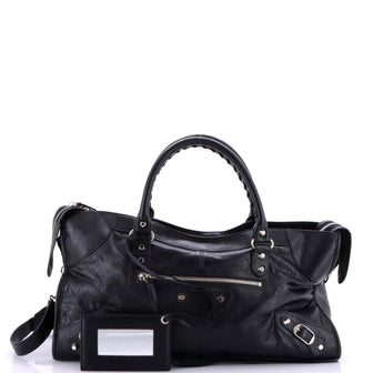 Balenciaga City Classic Studs Bag Leather Medium