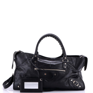 Balenciaga City Classic Studs Bag Leather Medium