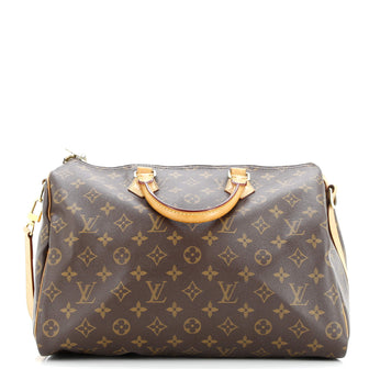 Louis Vuitton Speedy Bandouliere Bag Monogram Canvas 35