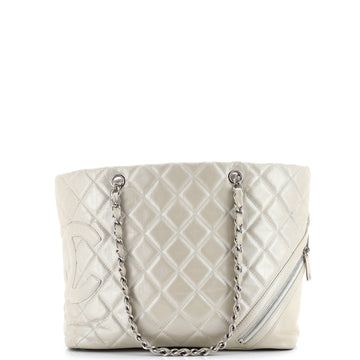 Chanel Cotton Club Tote Quilted Aged Calfskin Large