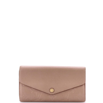 Louis Vuitton Sarah Wallet NM Monogram Empreinte Leather