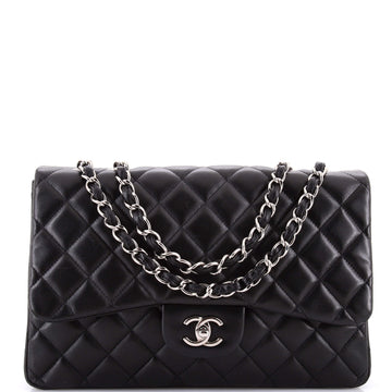 Chanel Classic Single Flap Bag Quilted Lambskin Jumbo