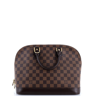 Louis Vuitton Vintage Alma Handbag Damier PM