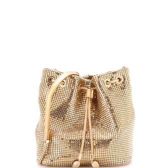 Bvlgari Serpenti Chainmail Bucket Bag Metal Mini
