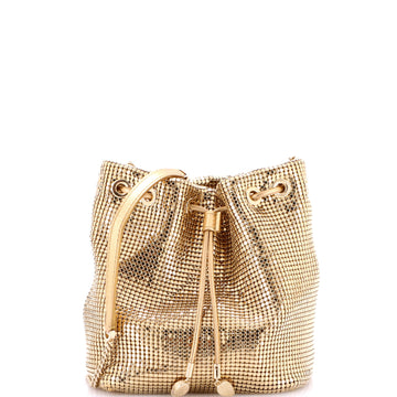Bvlgari Serpenti Chainmail Bucket Bag Metal Mini