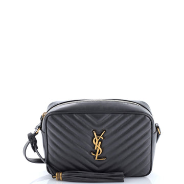 Saint Laurent Lou Camera Bag Matelasse Chevron Leather Small