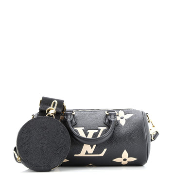 Louis Vuitton Papillon Handbag Bicolor Monogram Empreinte Giant BB