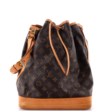 Louis Vuitton Noe Handbag Monogram Canvas Large