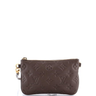 Louis Vuitton Citadine Pochette Monogram Empreinte Leather GM