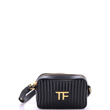 Tom Ford TF Camera Bag Vertical Quilted Leather