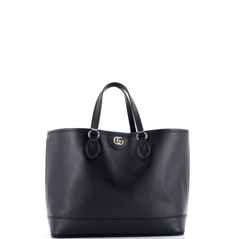 Gucci Ophidia Top Handle Shopping Tote Leather Small