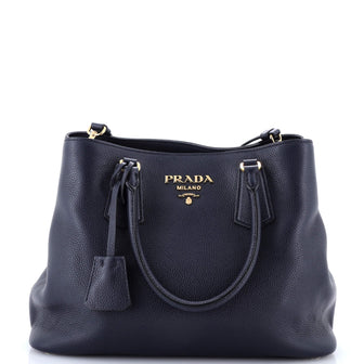 Prada Convertible Shopping Tote Vitello Daino Medium