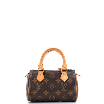 Louis Vuitton Speedy Mini HL Handbag Monogram Canvas