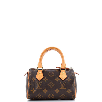 Louis Vuitton Speedy Mini HL Handbag Monogram Canvas