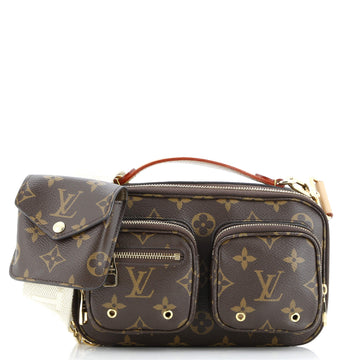 Louis Vuitton Utility Crossbody Bag Monogram Canvas