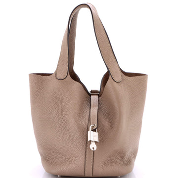 Hermes Picotin Lock Bag Clemence MM