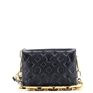 Louis Vuitton Coussin Bag Monogram Embossed Lambskin BB