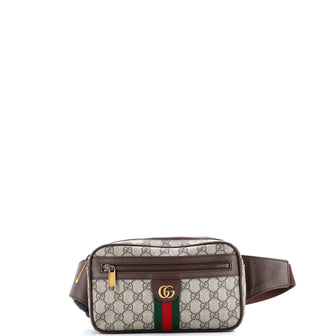 Gucci Ophidia Belt Bag GG Coated Canvas Medium