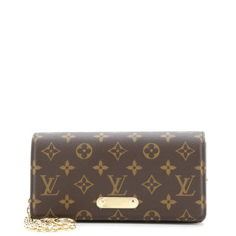 Louis Vuitton Lily Wallet on Chain Monogram Canvas