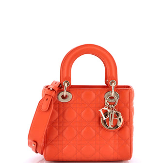 Christian Dior My ABCDior Lady Dior Bag Cannage Quilt Lambskin