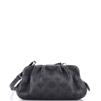 Louis Vuitton Scala Pouch Bag Mahina Leather Mini