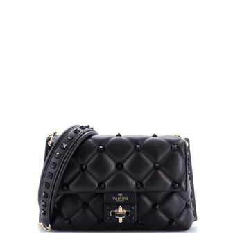 Valentino Garavani Candystud Crossbody Bag Leather Small